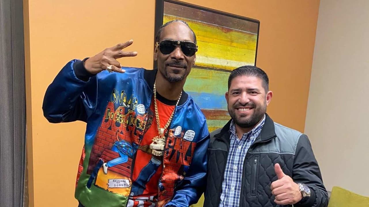 Así se prepara Snoop Dogg para su concierto junto a Banda MS