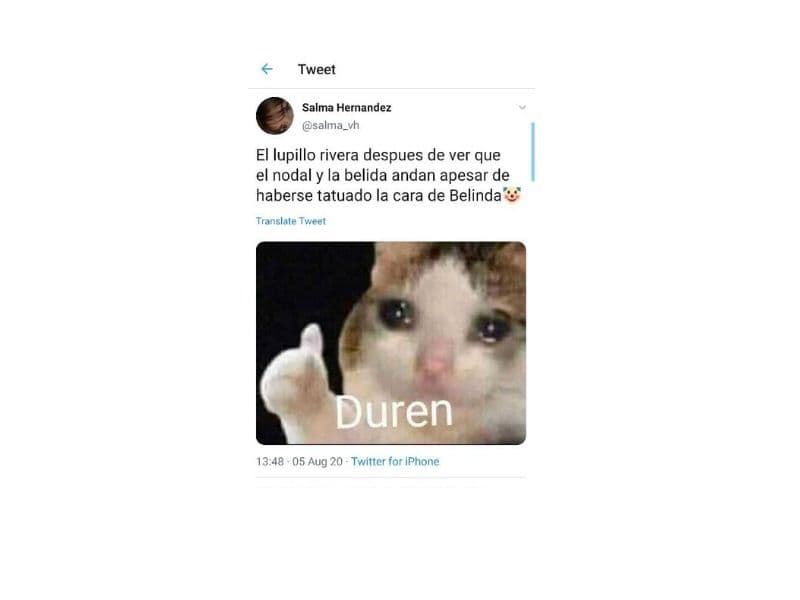 Incluso, varios de ellos recordaron cuando “El Toro del Corrido” se tatuó el rostro de la cantante en el brazo.