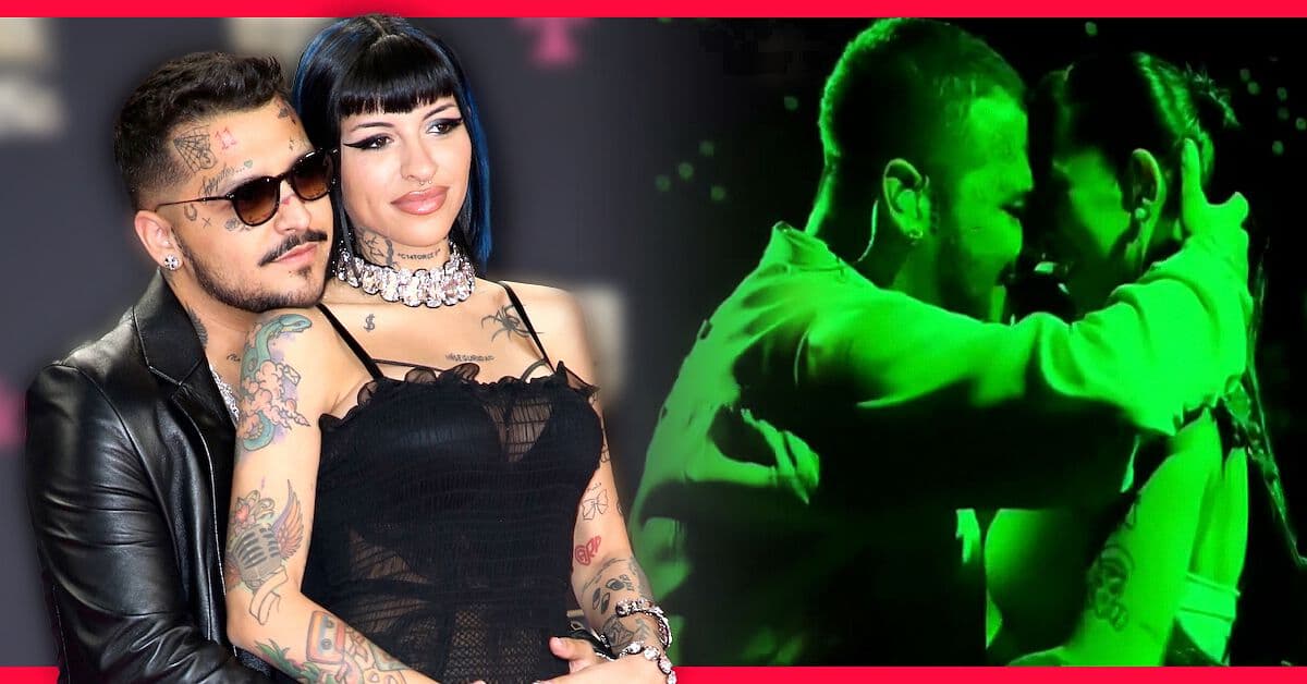 Así bailó Christian Nodal con Cazzu en su concierto en el Foro Sol