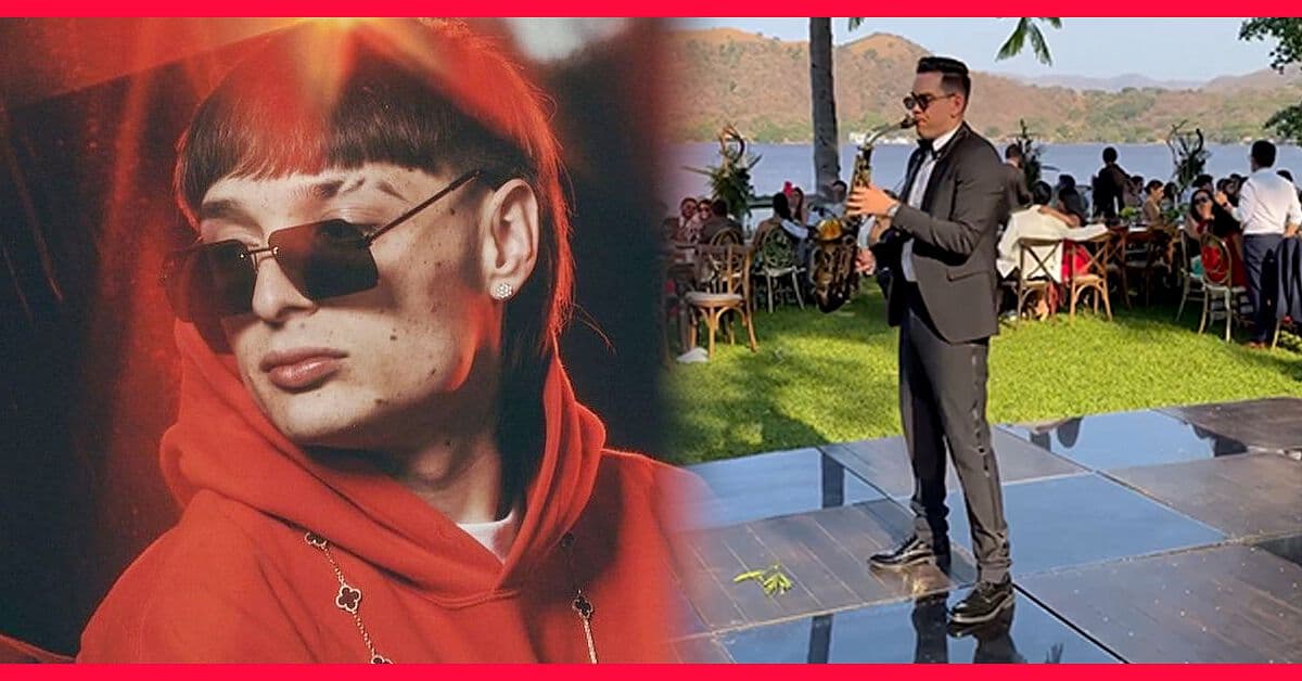 Saxofonista toca 'Ella baila sola' en una boda y encanta a los invitados