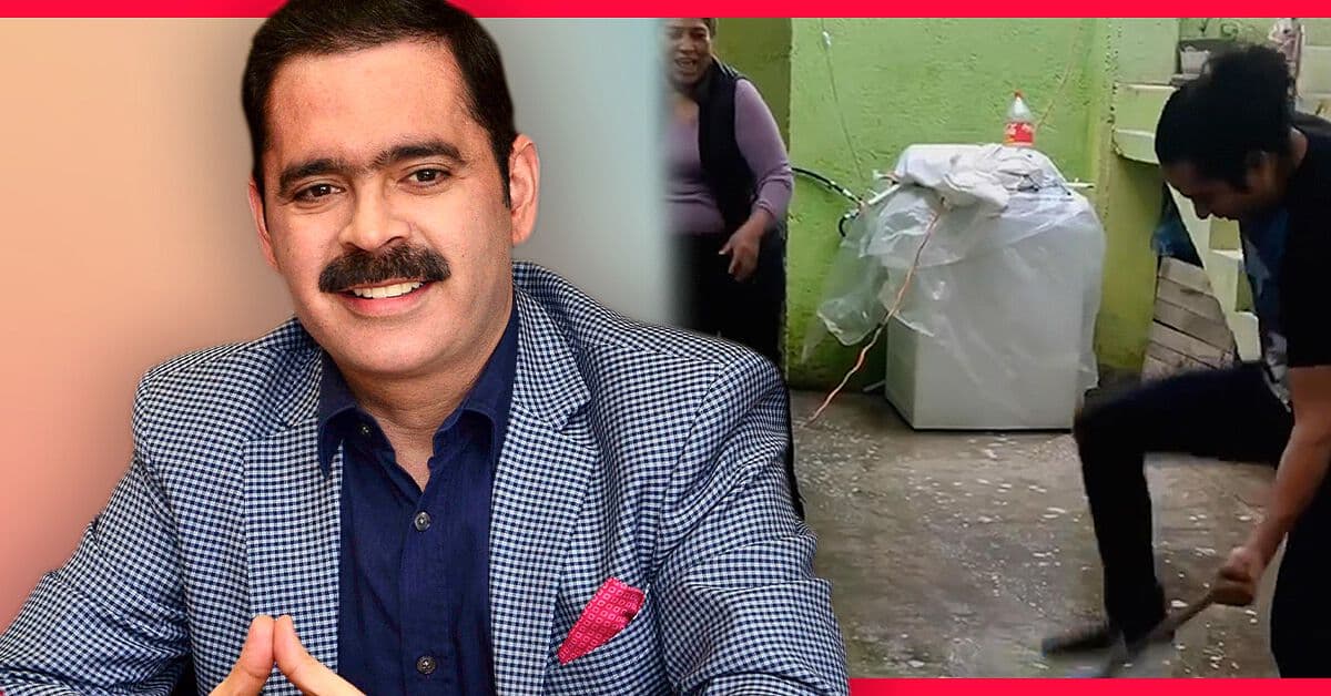 Los Tucanes de Tijuana: Rompe la escoba de su mamá bailando 'La Chona'