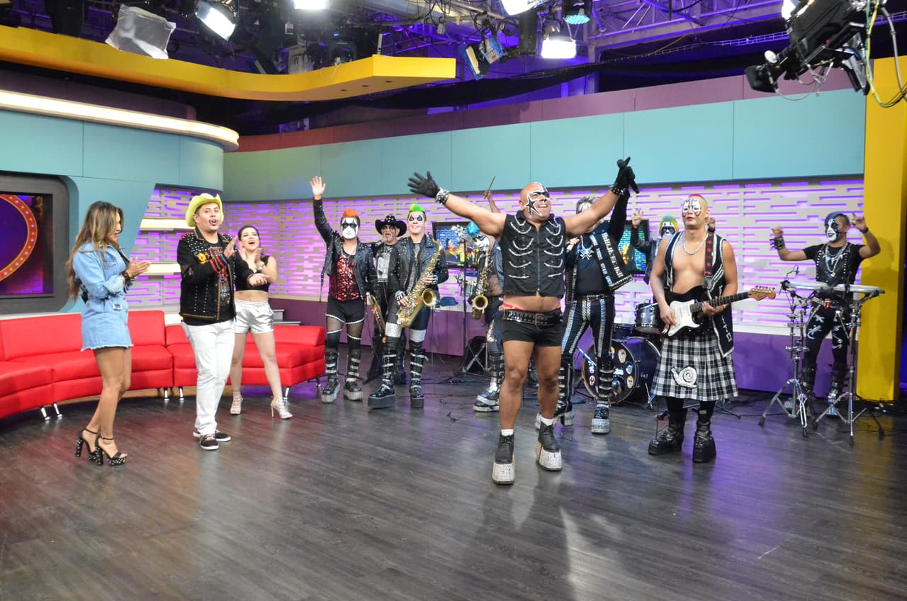 Los Súper Caracoles fueron invitados de El Indio Brayan en "De Aquí... Pa'rriba".