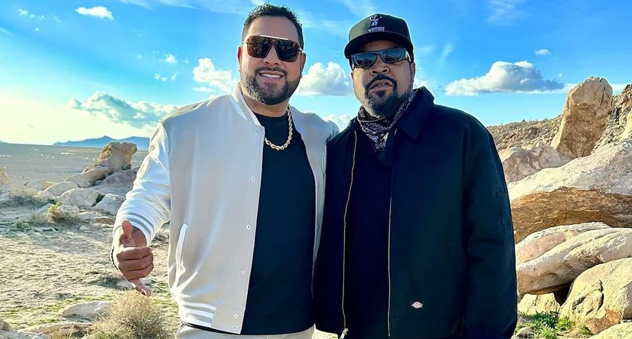 Banda MS y Ice Cube: Así grabaron el video de su próximo dueto