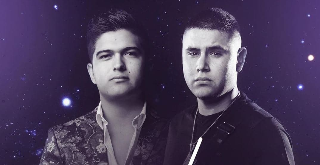 El dúo producido por DEL Records se mostró emocionado de trabajar por primera vez juntos.