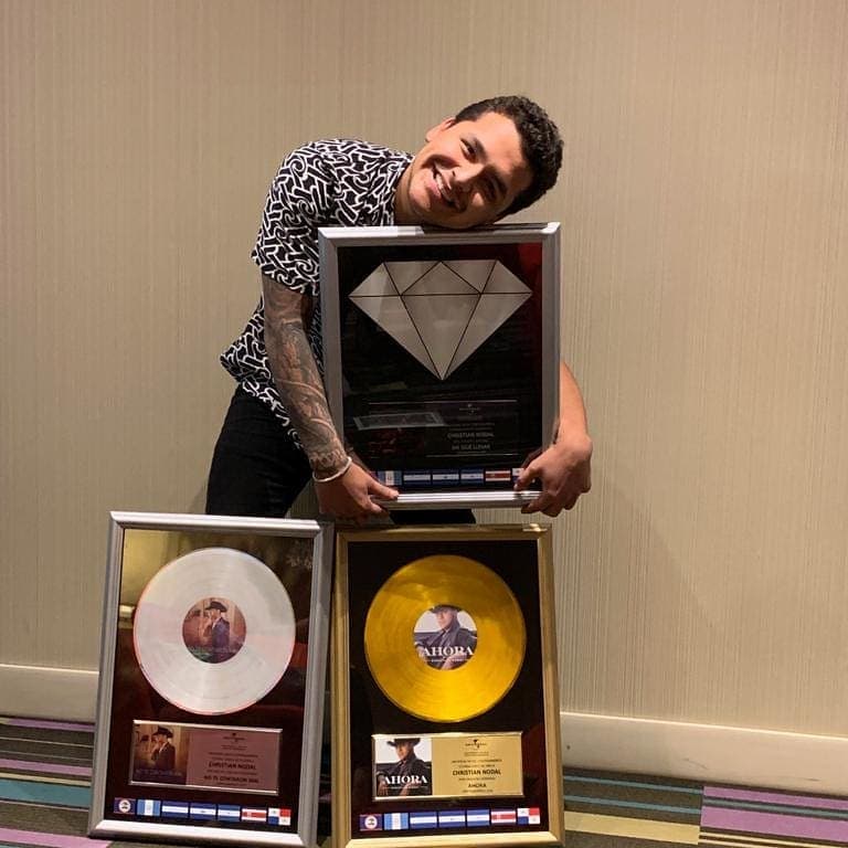 Christian Nodal impone récord de ventas de regional en Centroamérica