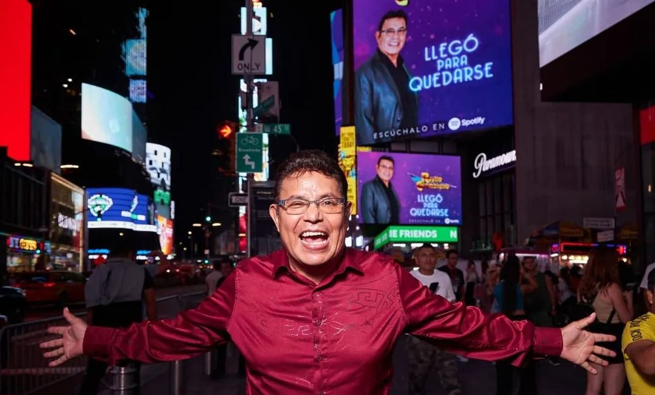 Rayito Colombiano aparece en las pantallas de Nueva York