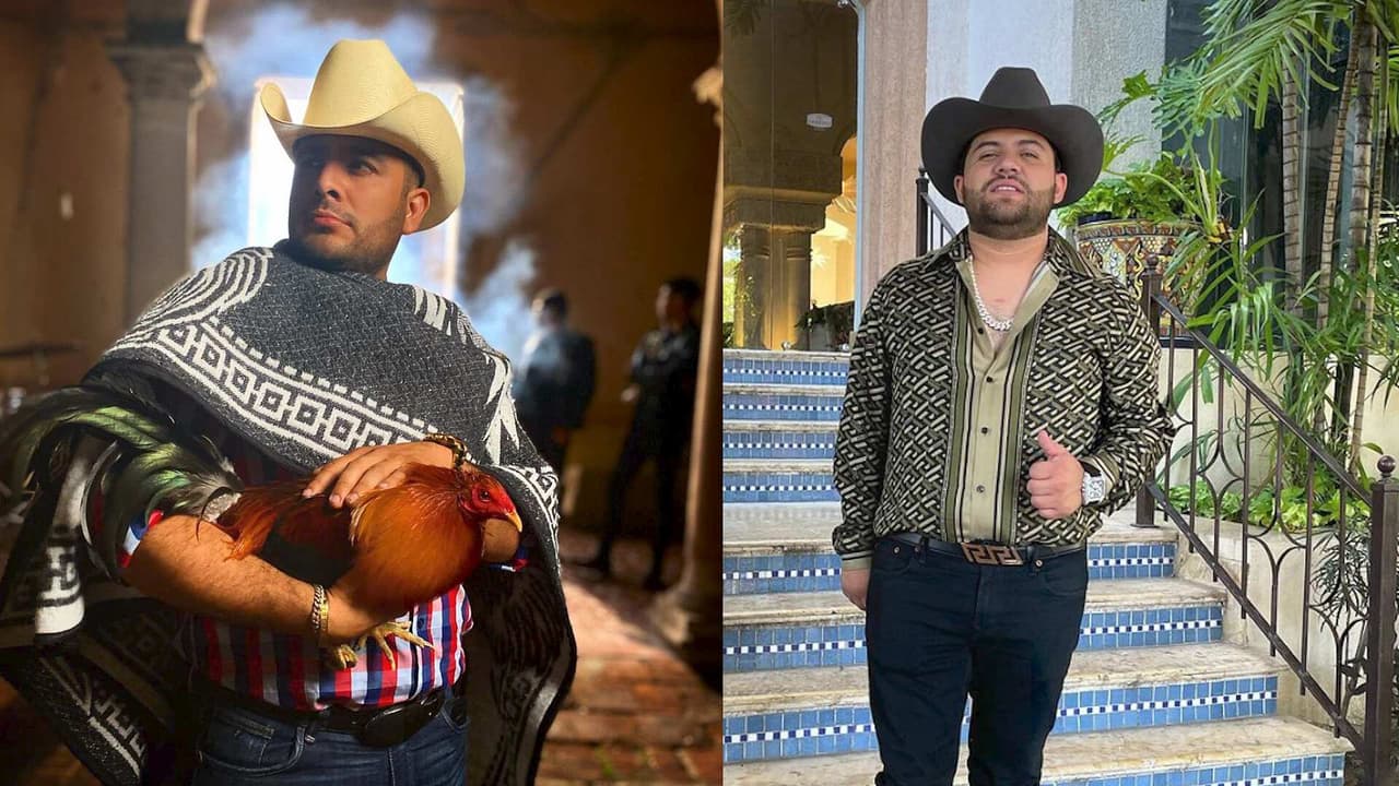 El Gallo Elizalde y Luis R Conriquez interpretan juntos un tema de Valentín Elizalde