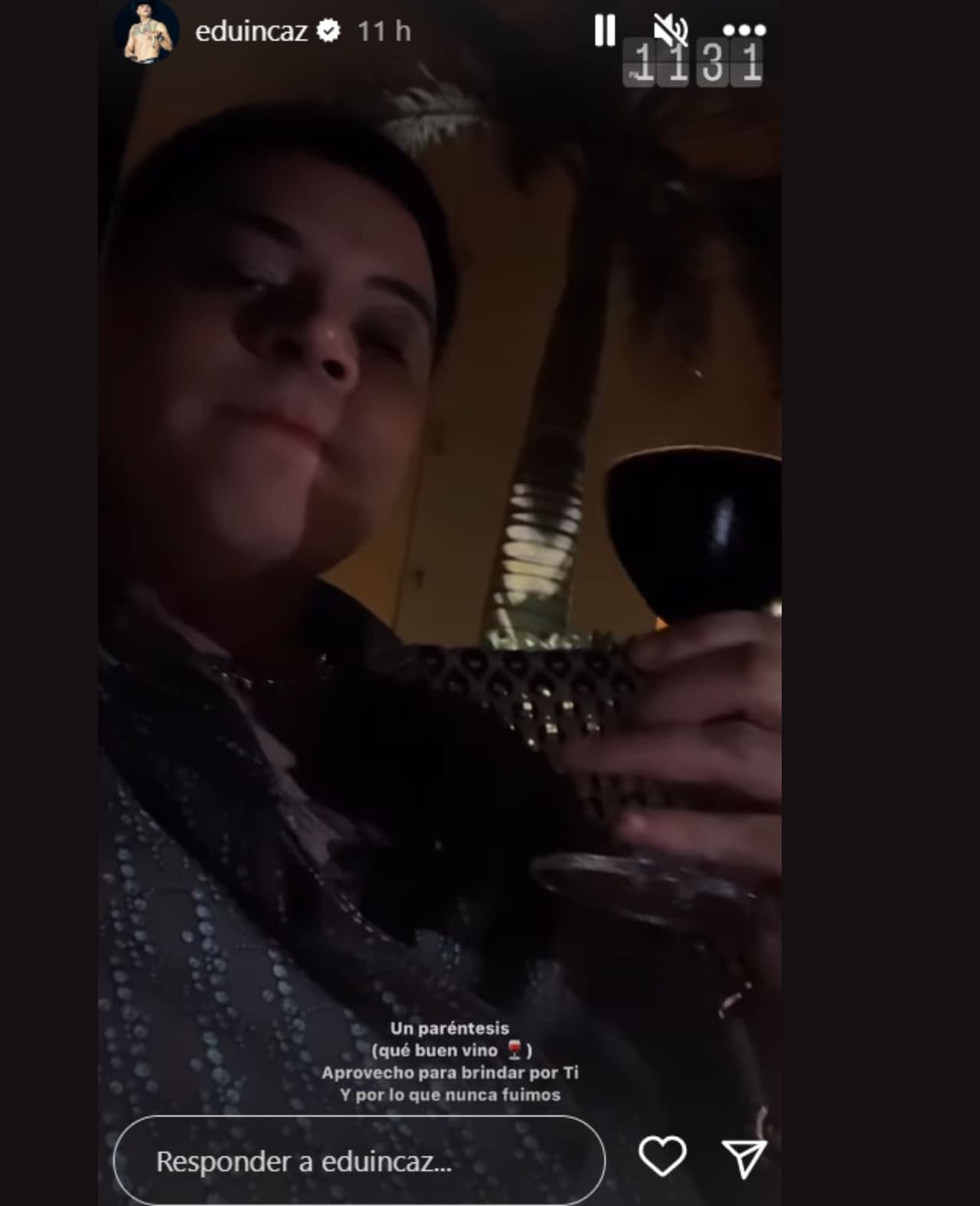 Eduin Caz hace broma sobre su infidelidad con todos sus fans.