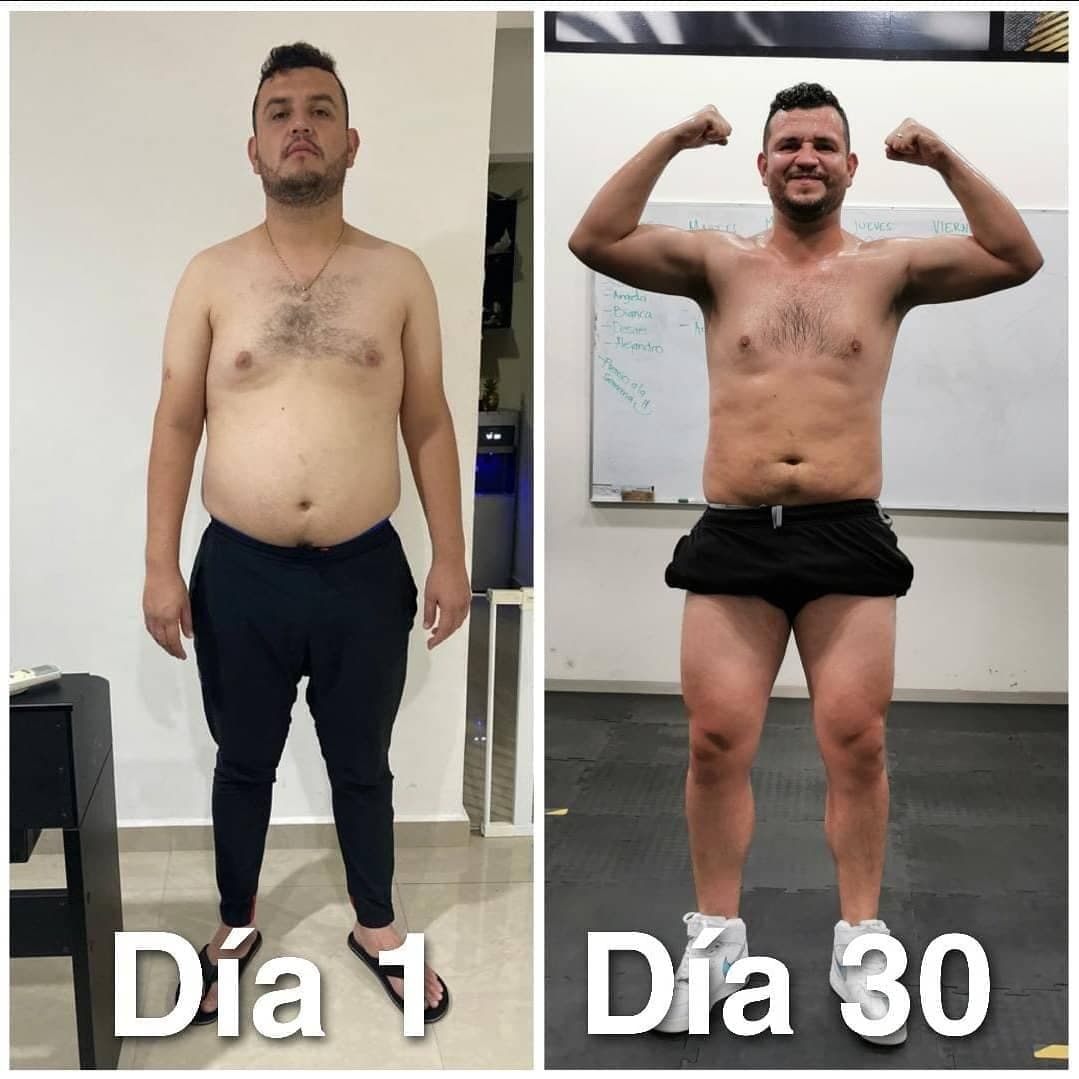 El cambio es muy notable en el físico de Edén Muñoz.