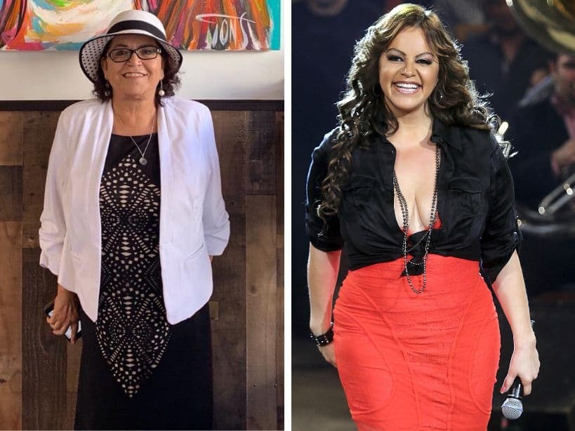 Jenni Rivera y su mamá, Rosa Saavedra