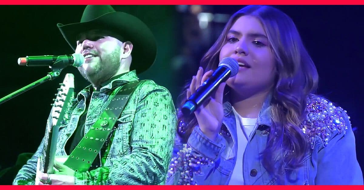Danna Camila, hija de vocalista de Grupo Duelo debuta en su concierto