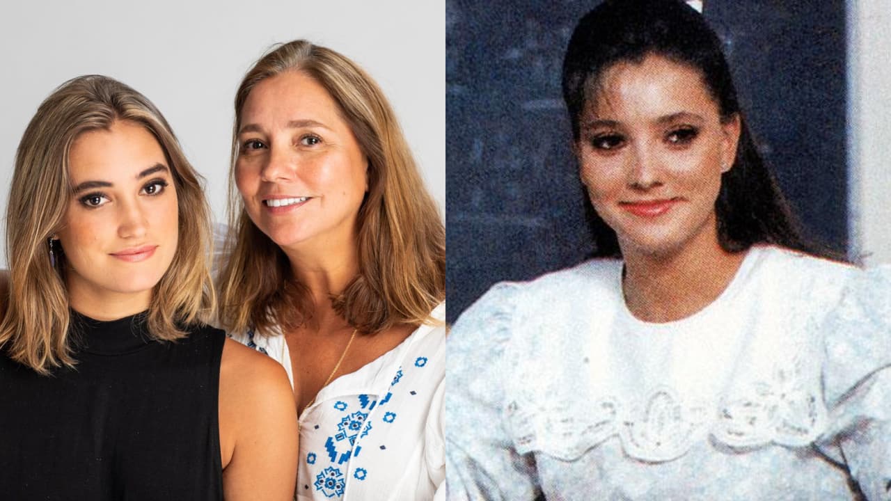 La hija de Gaby Rivero aparece con look de los 80 y la comparan con la maestra Ximena de ‘Carrusel’