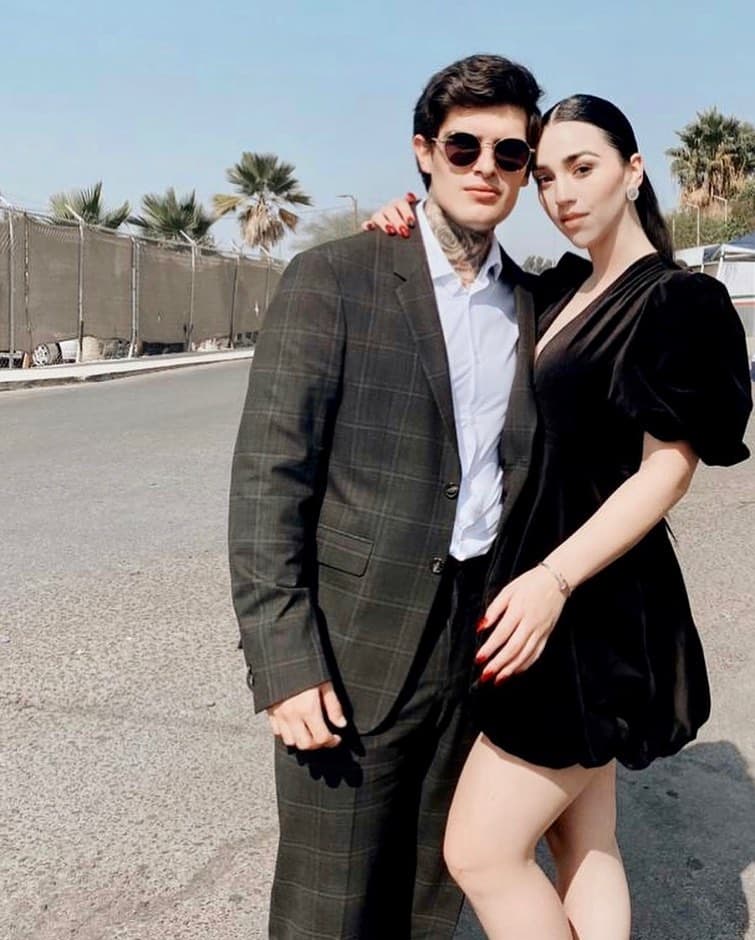 Otro de los amores que se le conoce a Christian Nodal es la relación que tuvo con la cantante, Estibaliz Badiola.