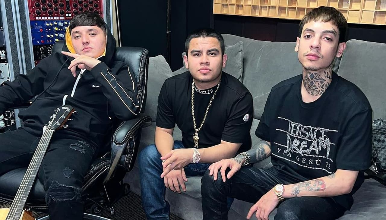 Natanael Cano presenta colaboración con Tito Torbellino y Gabito Ballesteros