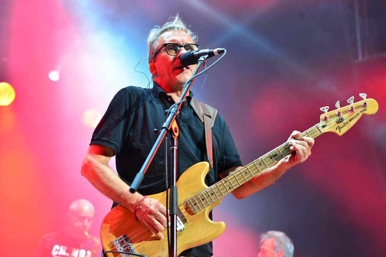 La banda de rock argentina Enanitos Verdes también tocó en el escenario