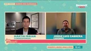 Jorge Luis Cabrera cuenta la historia detrás del éxito del tema ‘Música Romántica’