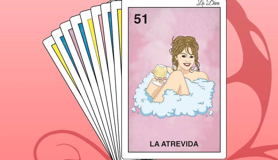 "La Atrevida", "La Ranchera", "La Mariposa" y "La Paloma Negra", entre otras, son las cartas que ayudarán a sus fans a gritar "lotería".