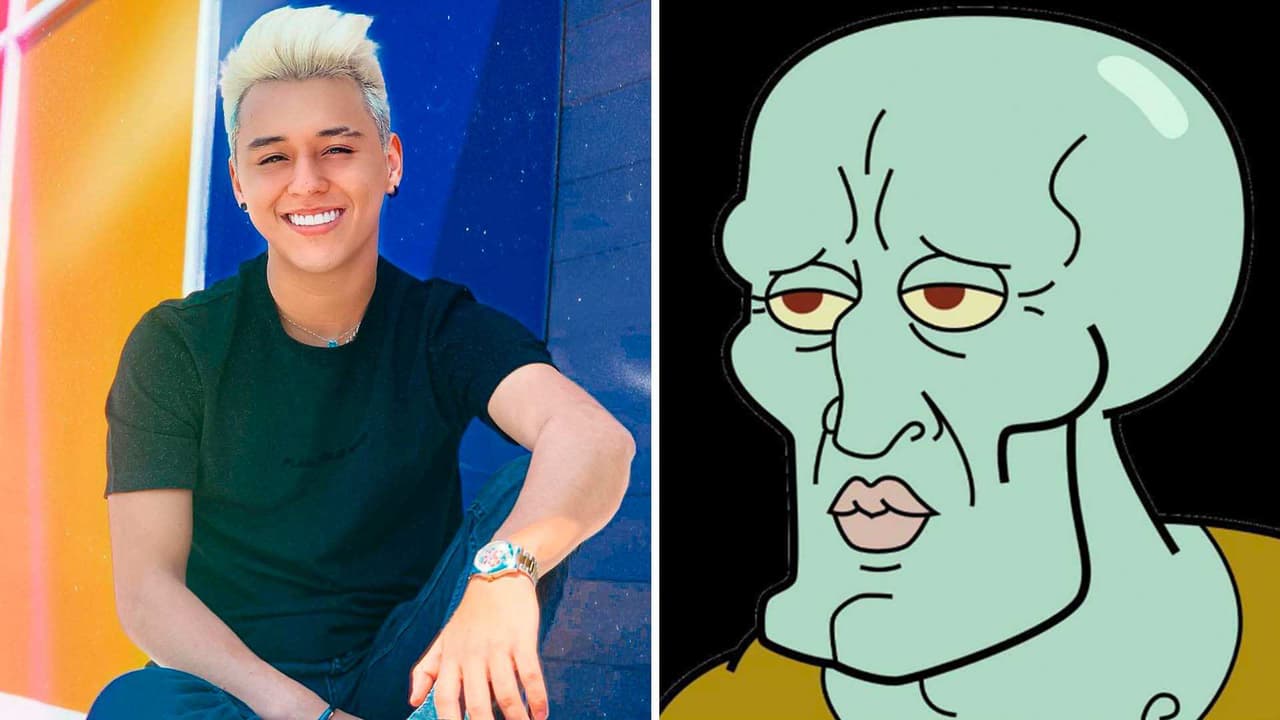 Lapizito asegura que con este filtro se parece a Calamardo guapo: ‘Sabía que me vería pésimo’