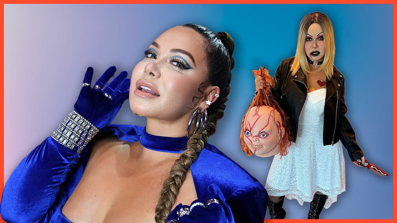 Chiquis se disfrazó de la novia de Chucky y sorprendió con su caracterización