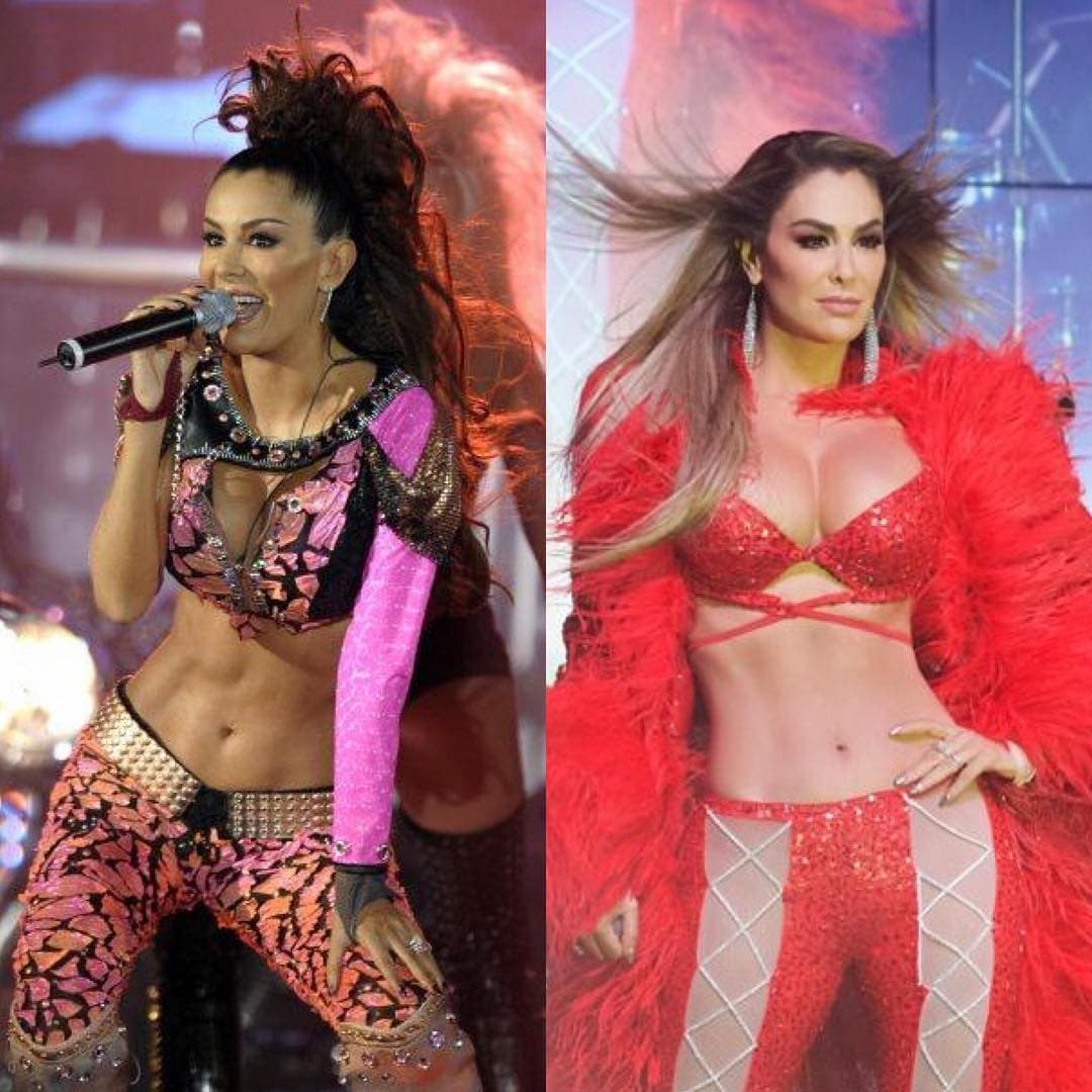 Ninel Conde no perdió la oportunidad de presumir su #10yearchallenge.