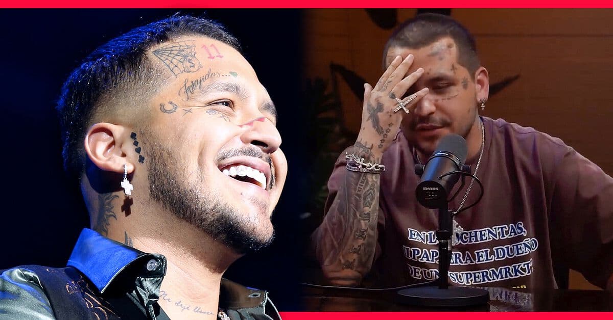 Nodal habla del doloroso proceso para quitarse los tatuajes de la cara
