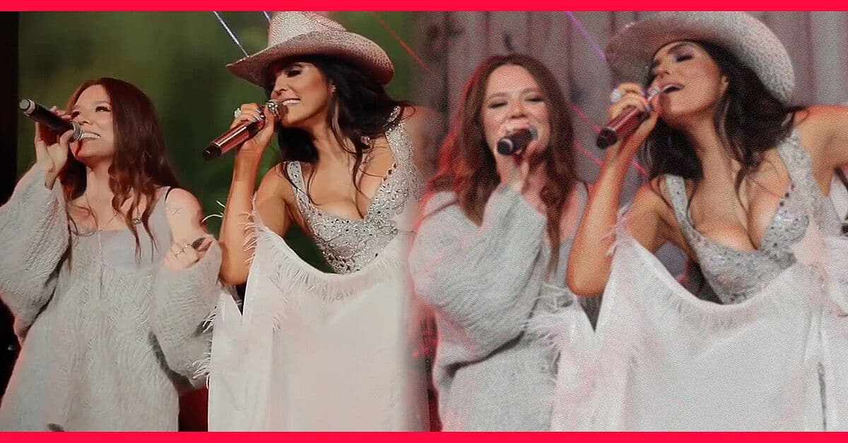 Ana Bárbara comparte escenario con Joy y cantan juntas 'Bandido'