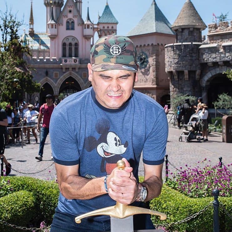 Samuel Sarmiento se divierte como niño