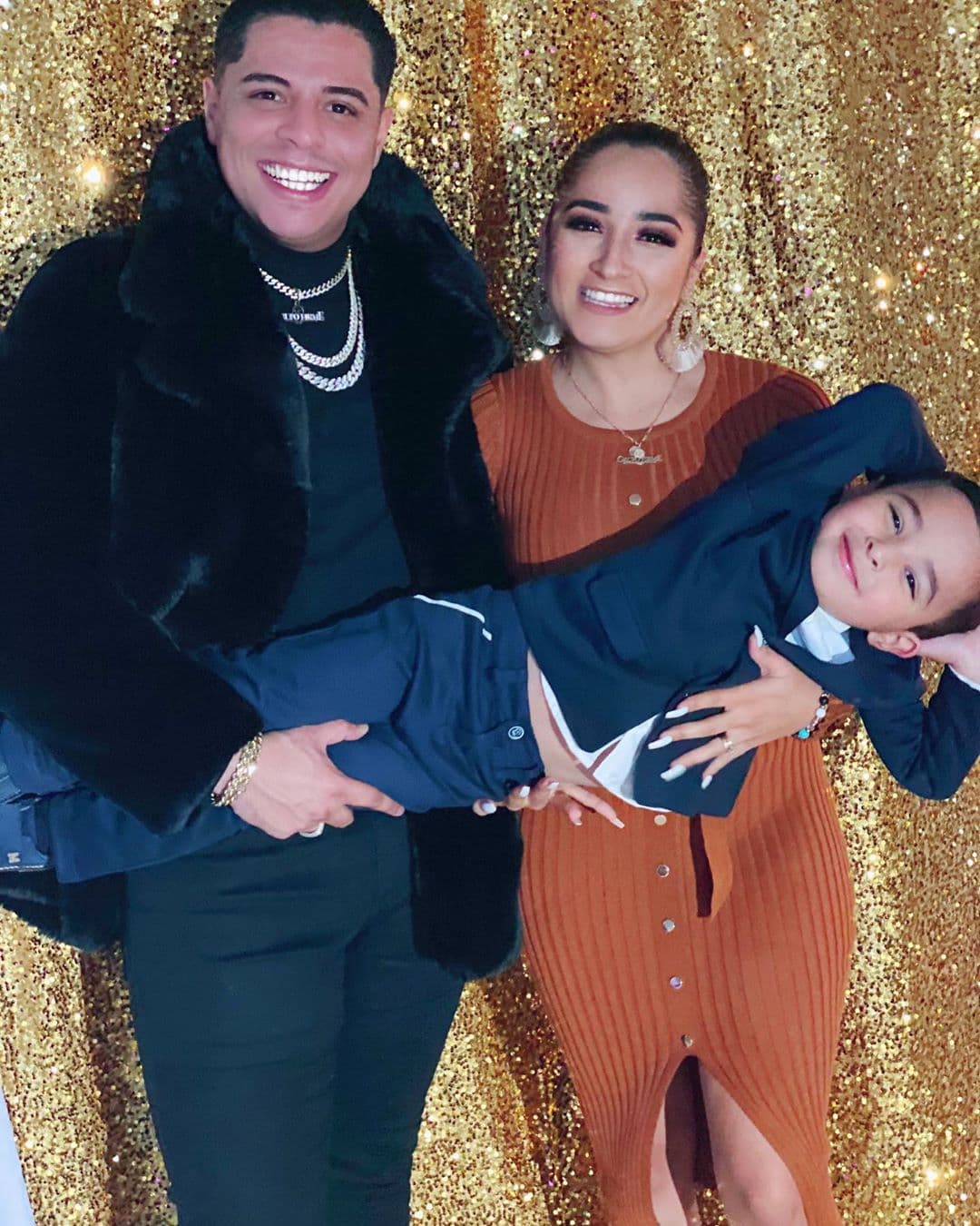 Durante el nacimiento de la pequeña, su padre no pudo estar presente pero esto no fue problema para ella, quien siempre ha sido un gran apoyo para Eduin.