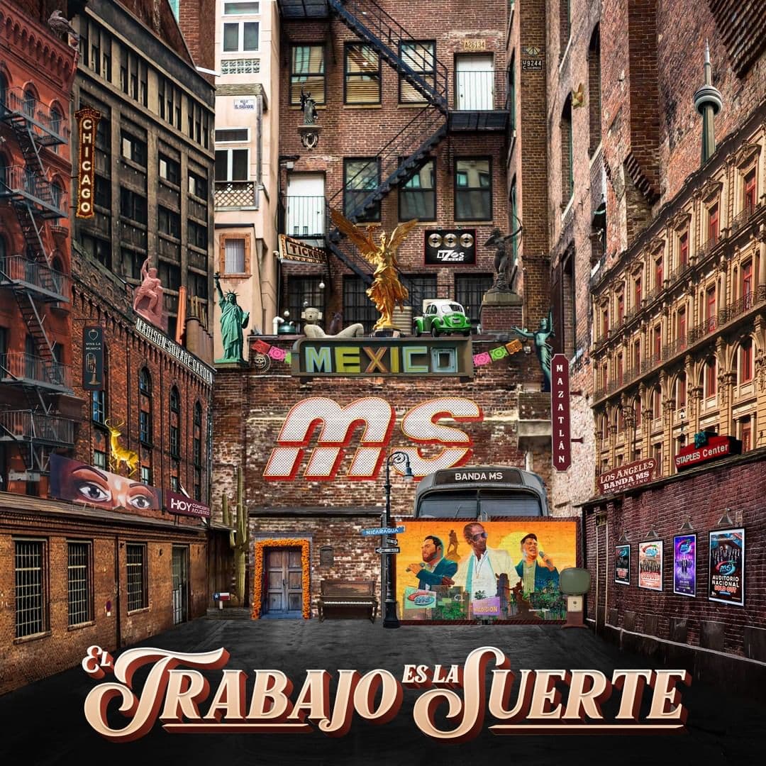 Con 18 temas, el disco "El Trabajo Es La Suerte" llegará a las plataformas digitales este 13 de agosto, a partir de las 23:00 horas, tiempo de la CDMX.