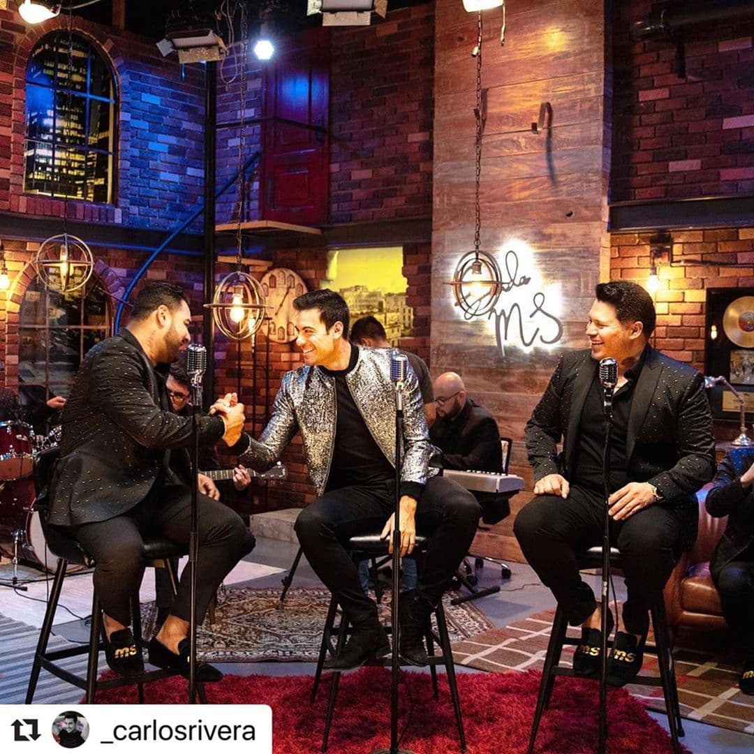 Banda MS y Carlos Rivera colaboraron en un tema acústico próximo a lanzarse.