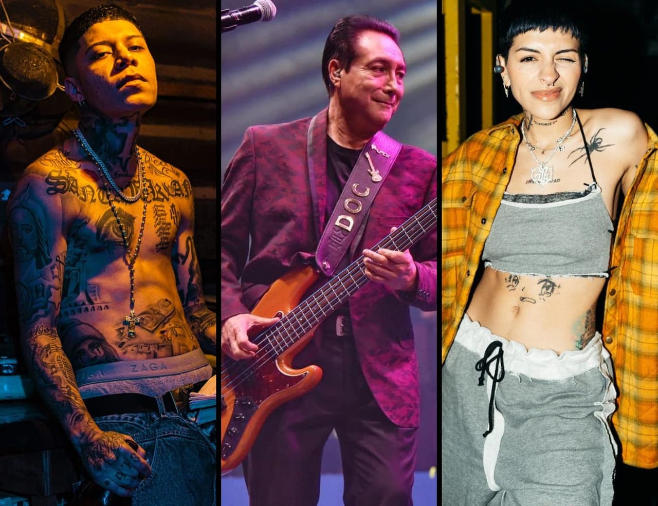 Los Ángeles Azules, Cazzu y Santa Fe Klan grabaron su video musical en Tepito.