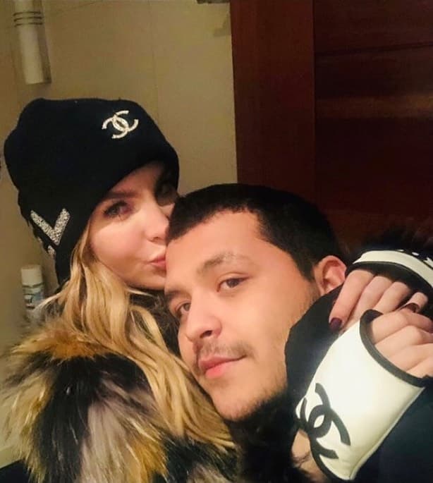 Christian Nodal y Belinda.