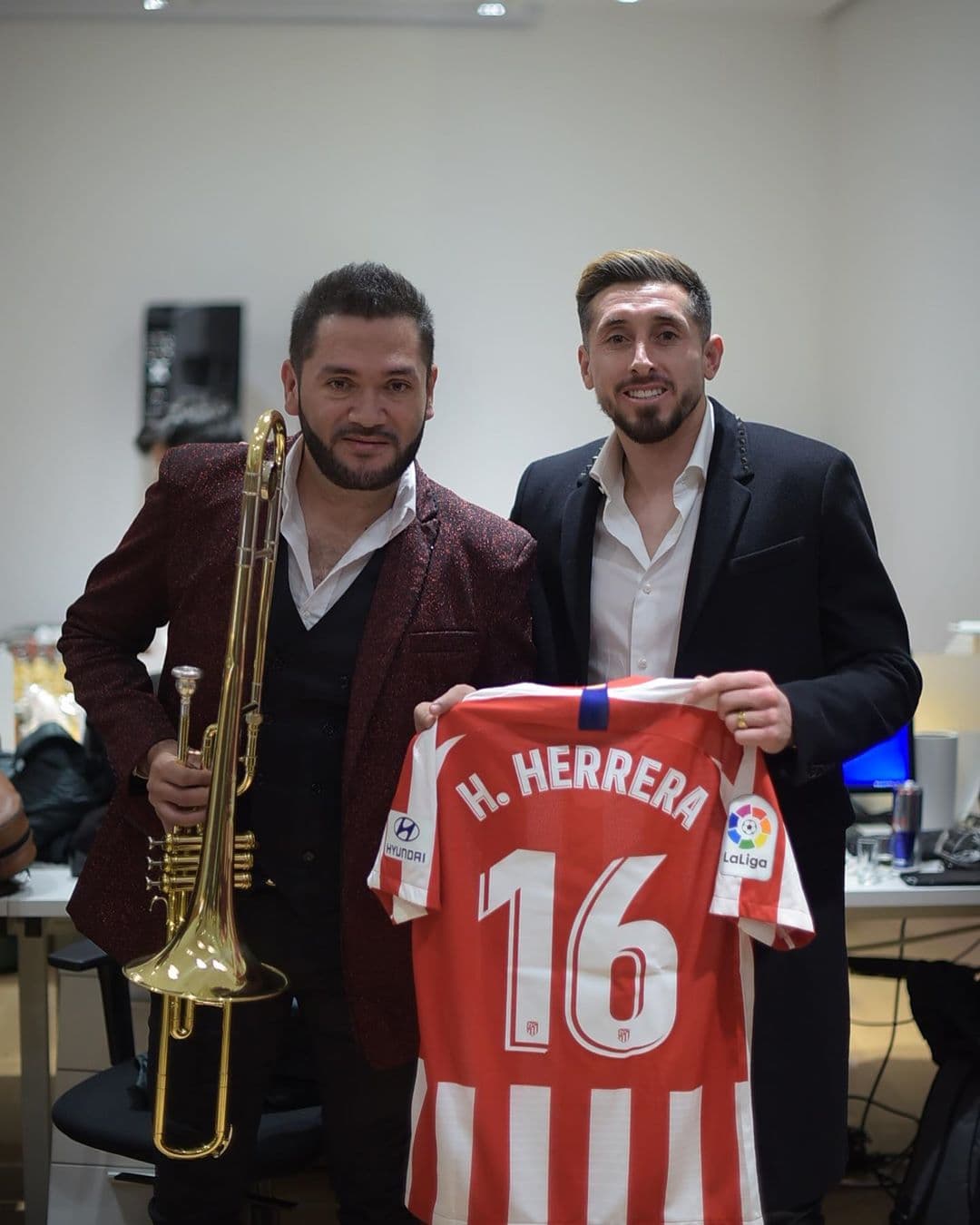 La Banda El Recodo fue la invitada por parte de Casa México para representar la música típica mexicana, desde Madrid, España.