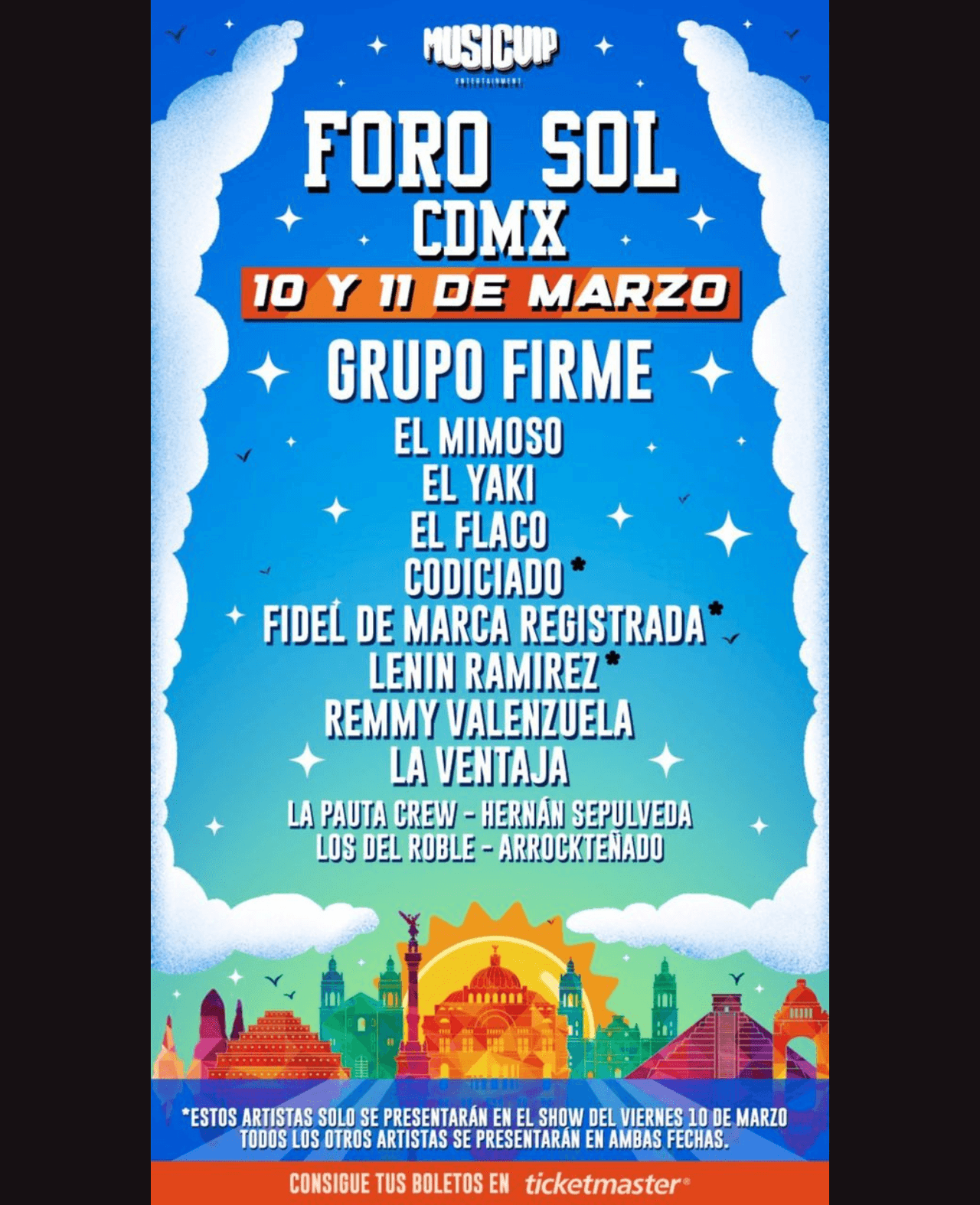Grupo Firme cerrará su gira Enfiestados y Amanecidos con grandes invitados en el Foro Sol de la Ciudad de México.