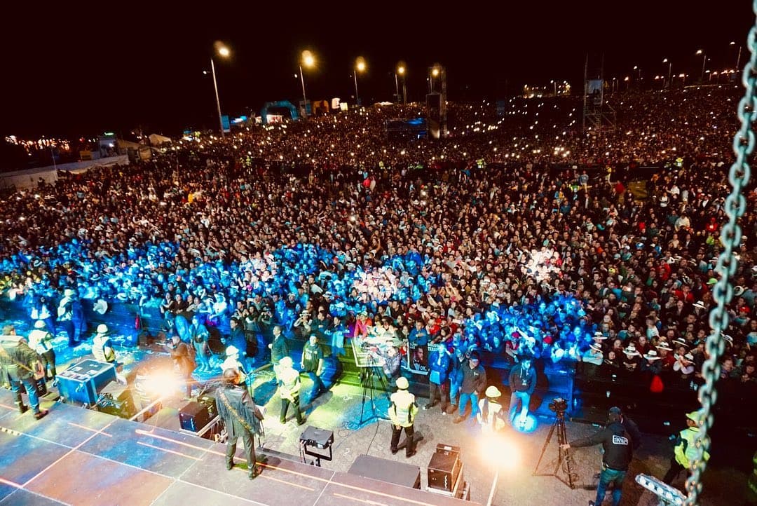 El cuarteto mexicano se presentó en el Festival de Verano en Bogotá, uno de los conciertos masivos más importantes del país Sudamericano.