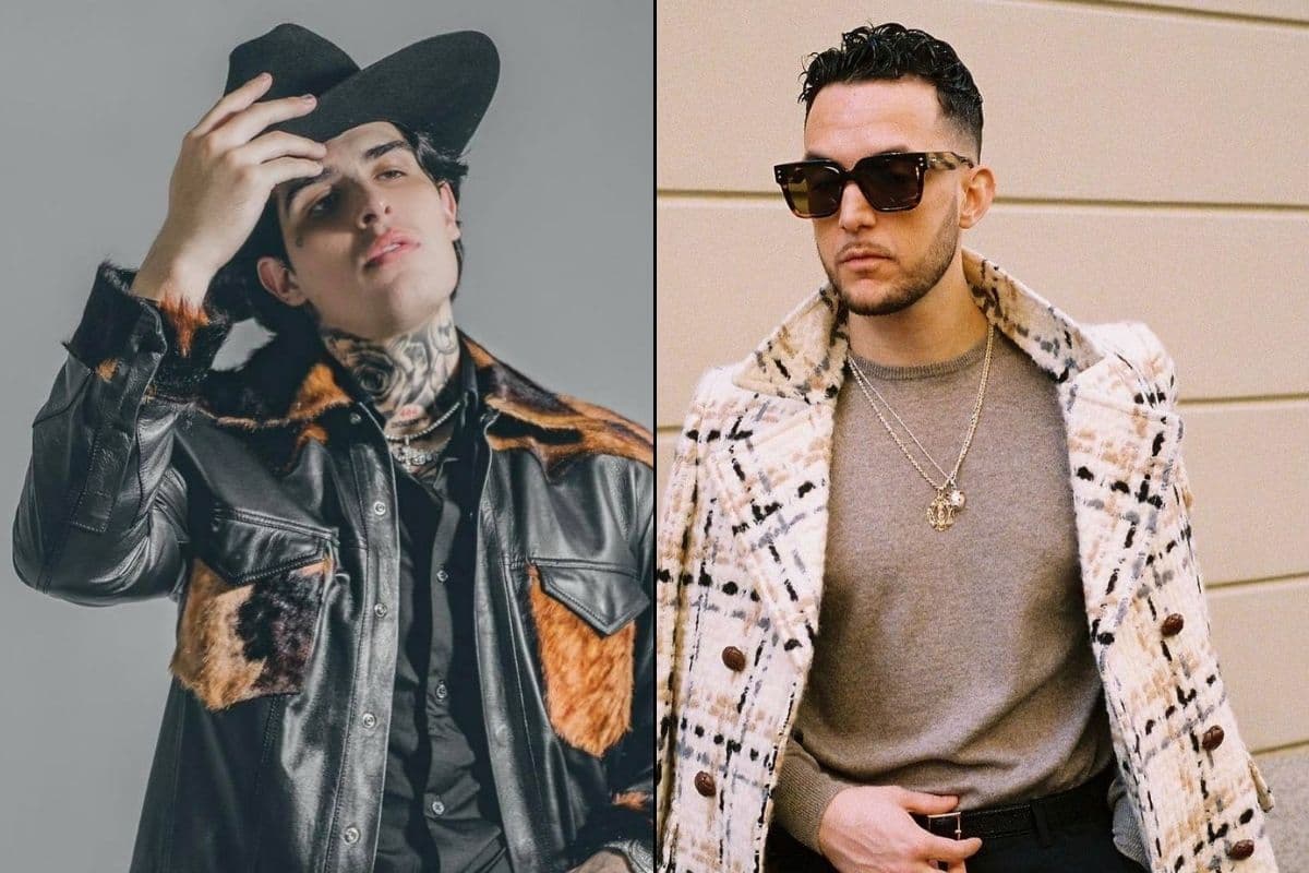 Adriel Favela fue invitado en el concierto de C. Tangana en el Palacio de los Deportes.