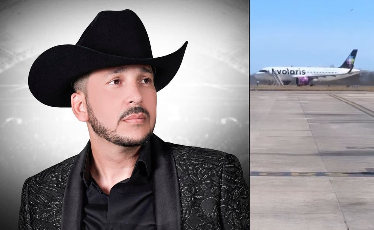 Luis Ángel "El Flaco" es bajado de un avión tras recibir amenaza de bomba.