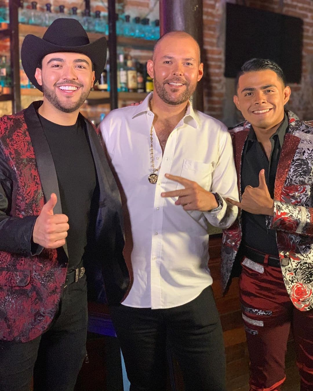 Alann Mora presumió su encuentro con "El Pollo" y Pablo Barrios.