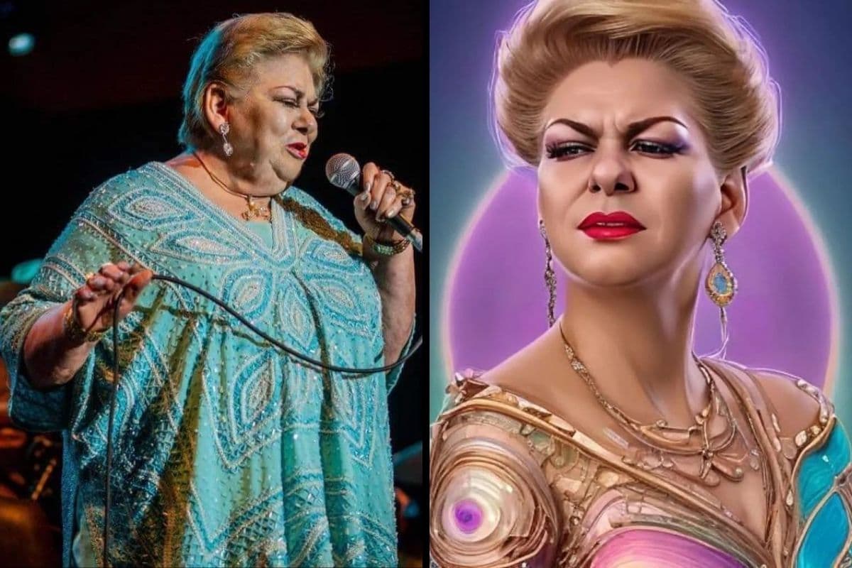 Paquita la del Barrio se unió al "Avatar Challenge" y compartió cómo se ve recreada por la IA de Lensa App.