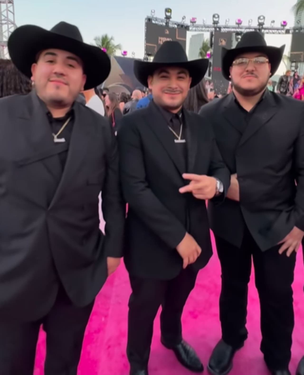 Grupo Frontera en Premio Lo Nuestro 2023.