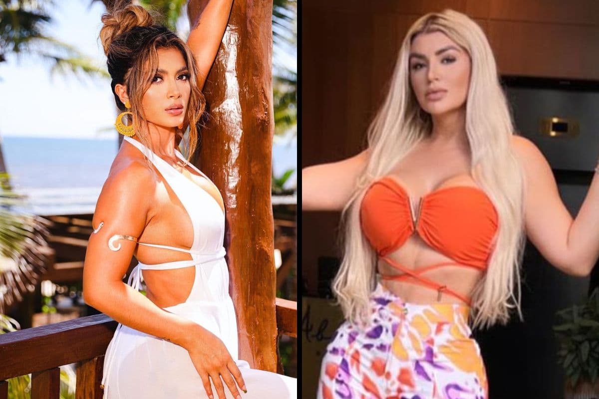 Kimberly Flores y Mariana Gonzalez se pelearon durante un reality show.