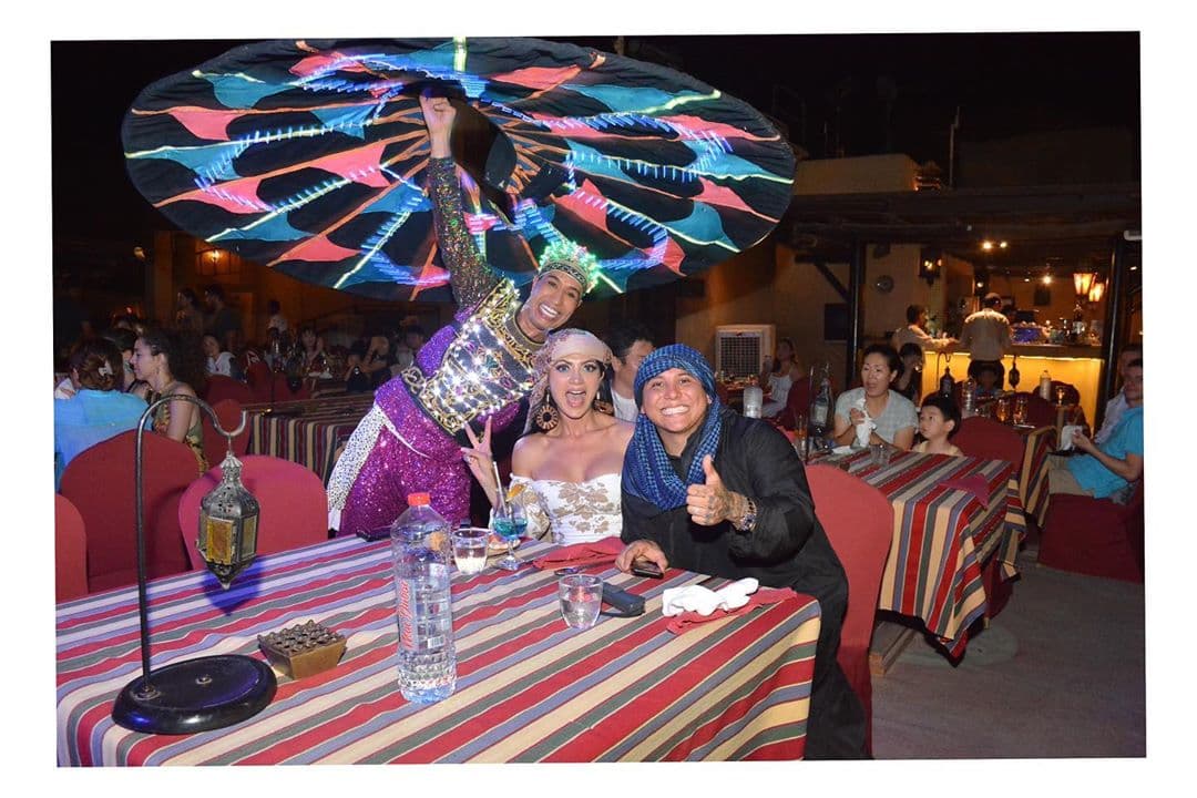 Además de ese gran restaurante, la pareja tuvo la oportunidad de visitar otros lugares reconocidos mundialmente por su gran cocina y su extravagante decoración