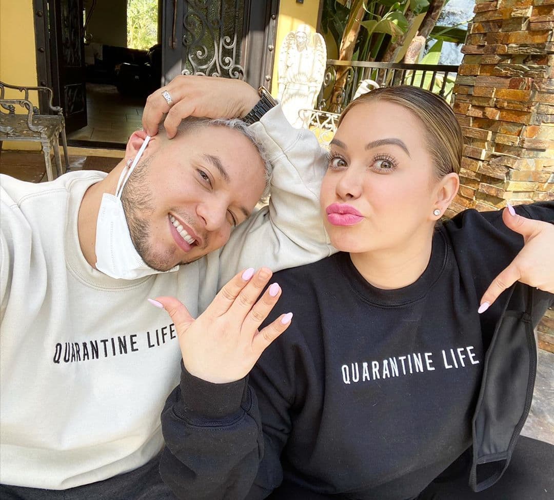 Hace unas semanas, Chiquis y Lorenzo presumían cómo pasaban la cuarentena.