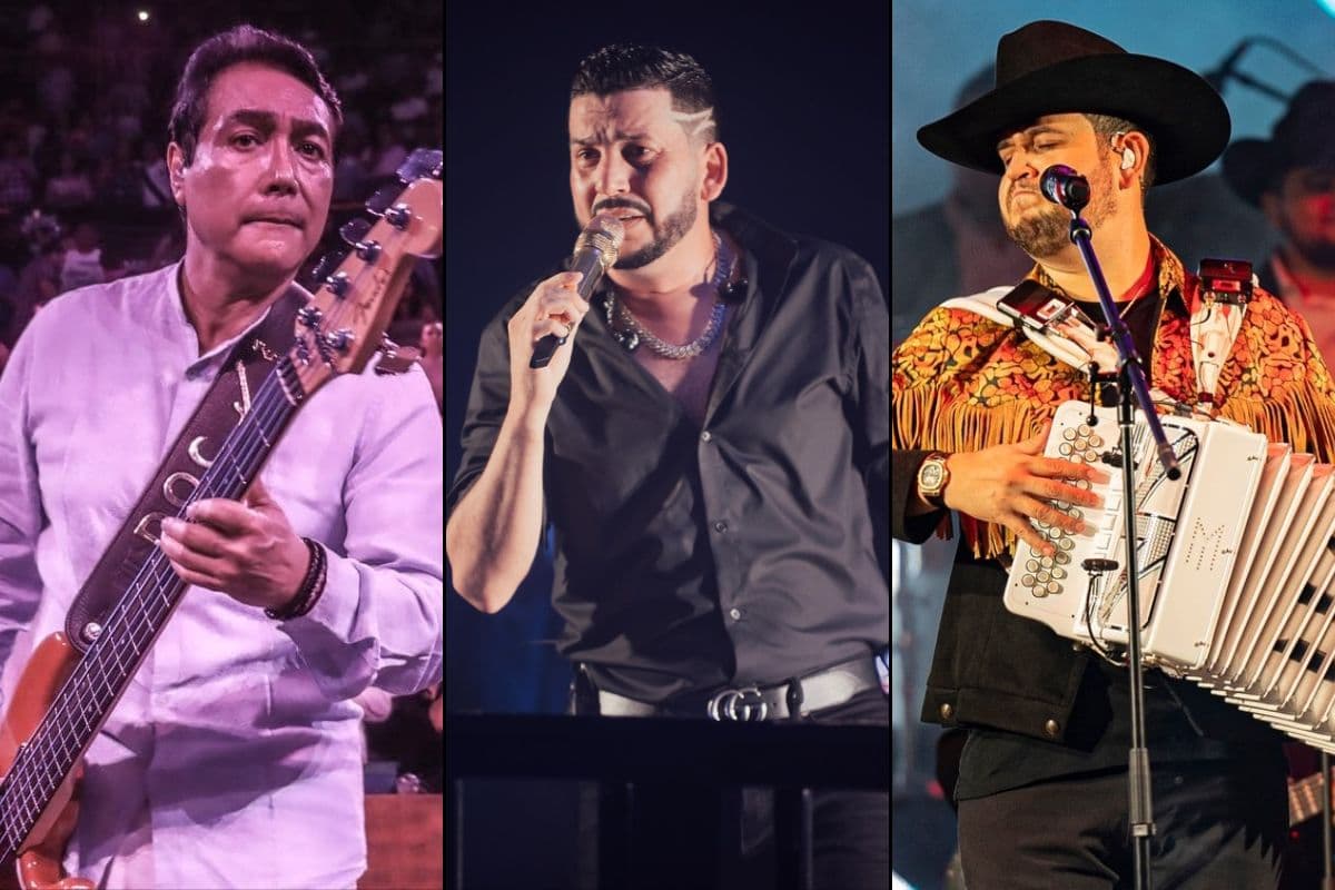 Artistas que se presentarán en los Premios Bandamax 2022.