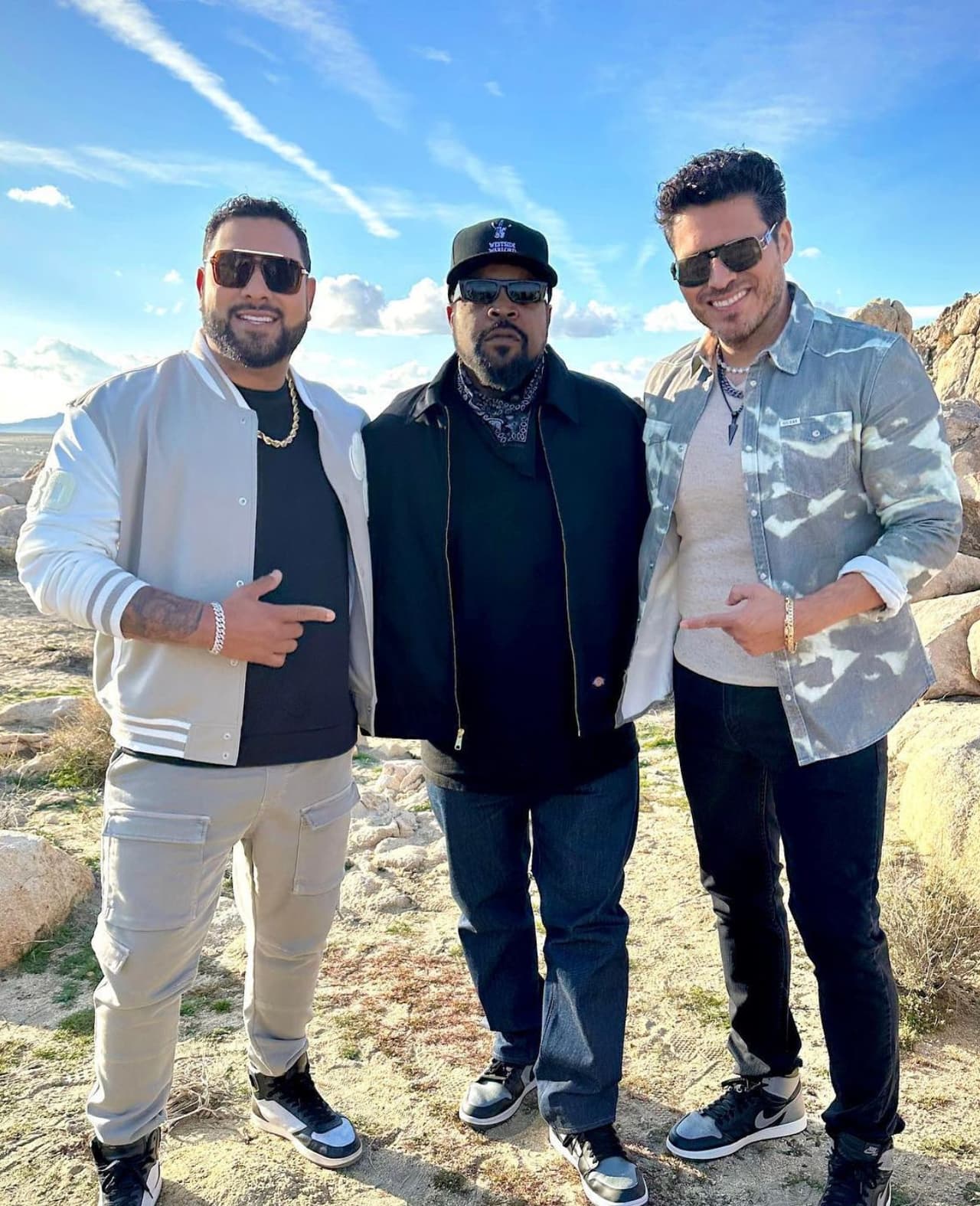 Revelan las primeras imágenes del video musical de Ice Cube y Banda MS