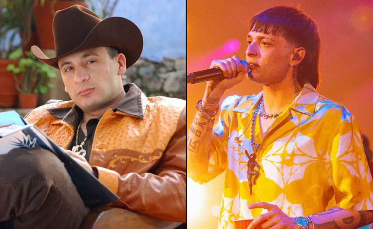 Muchos fans aseguran que Peso Pluma es un hijo perdido de Valentín Elizalde.