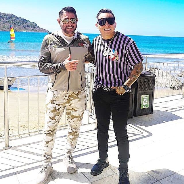 Pancho y Edwin presumieron su encuentro en sus redes sociales.