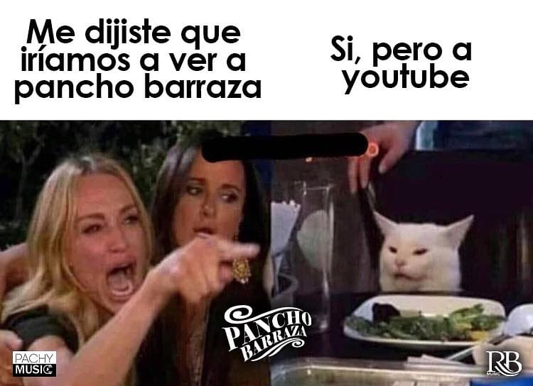 Pancho Barraza no se quiso quedar atrás y divirtió a sus fanáticos con este meme.