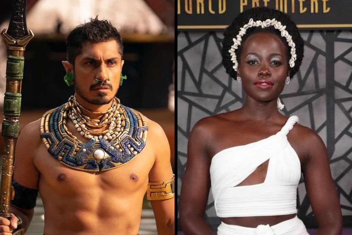 Lupita Nyong'o y Tenoch Huerta se volvieron viral al bailar "Suavemente" en la premeier de
<i>Black Panther Wakanda Forever</i>.
<br>