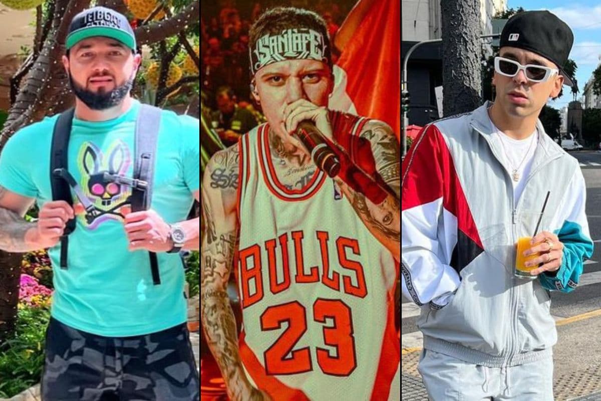 Santa Fe Klan invitó a MC Davo y Beto Sierra a su concierto en la Arena CDMX.